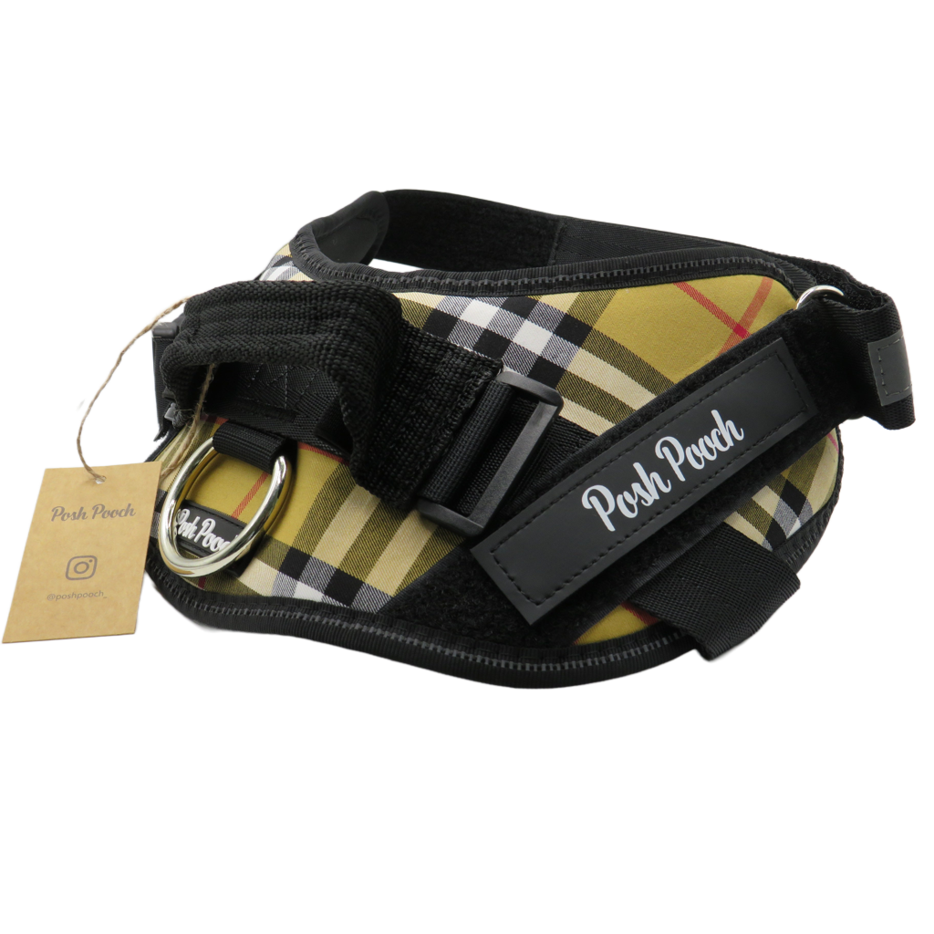 Plaid Dog Harness