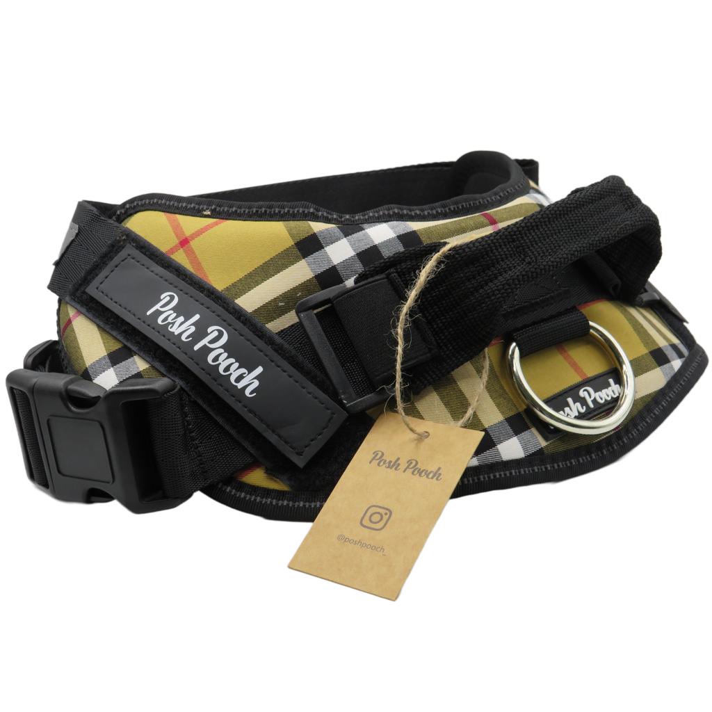 Plaid Dog Harness