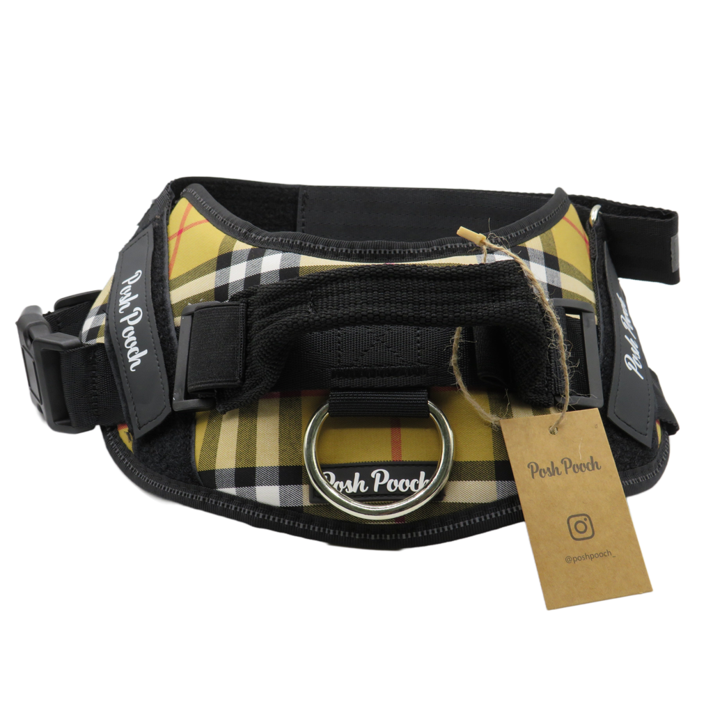 Plaid Dog Harness